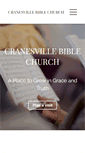 Mobile Screenshot of cranesvillebiblechurch.com